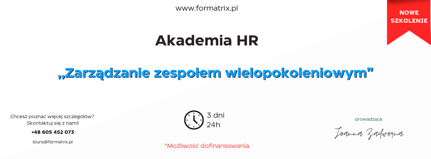 akademia hr zarzadzanie zespolem wielopokoleniowym